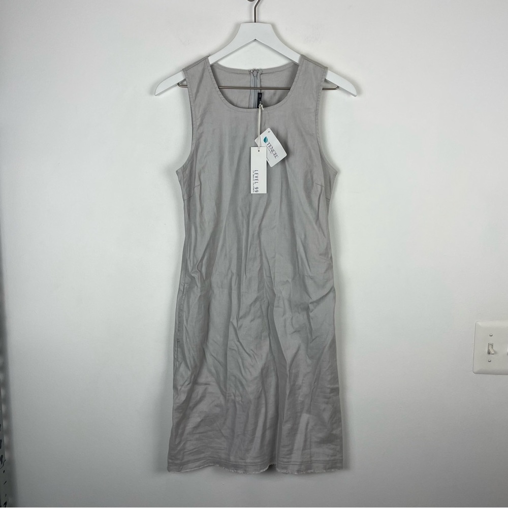 NWT Level 99 Dress Gray Women’s Size Small